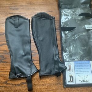 Tuffrider children’s half chaps size L